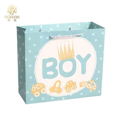 150gsm Multifunctional Foldable Paper Bag , Happy Anniversary Gift Bag